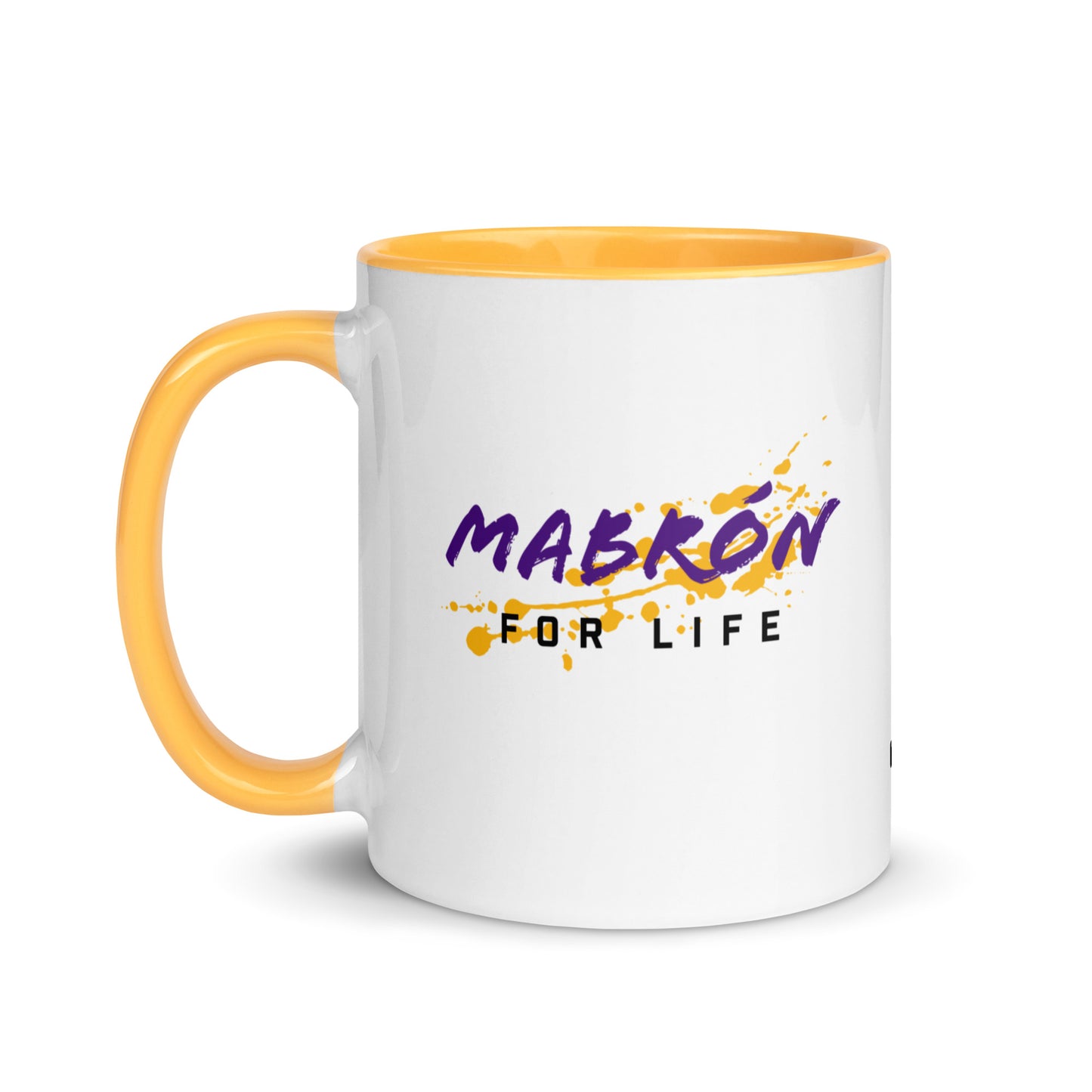 Mabrón For Life | Mug - Purple & Gold