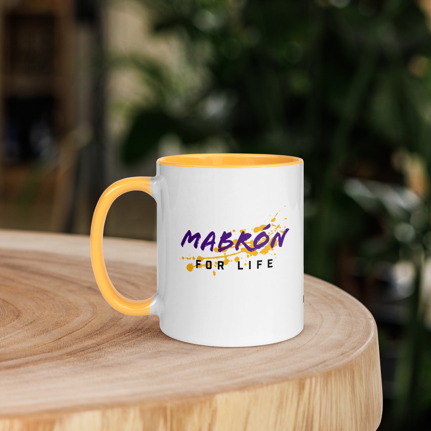 Mabrón For Life | Mug - Purple & Gold